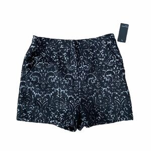 Free press black gray high waisted short NWT